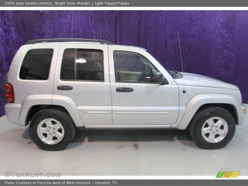 Bright Silver Metallic / Light Taupe/Taupe 2004 Jeep Liberty Limited