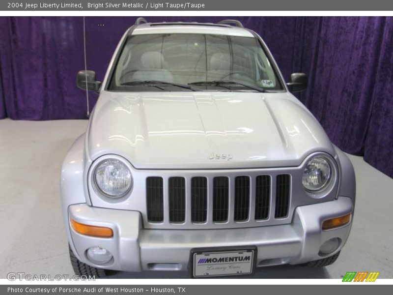 Bright Silver Metallic / Light Taupe/Taupe 2004 Jeep Liberty Limited