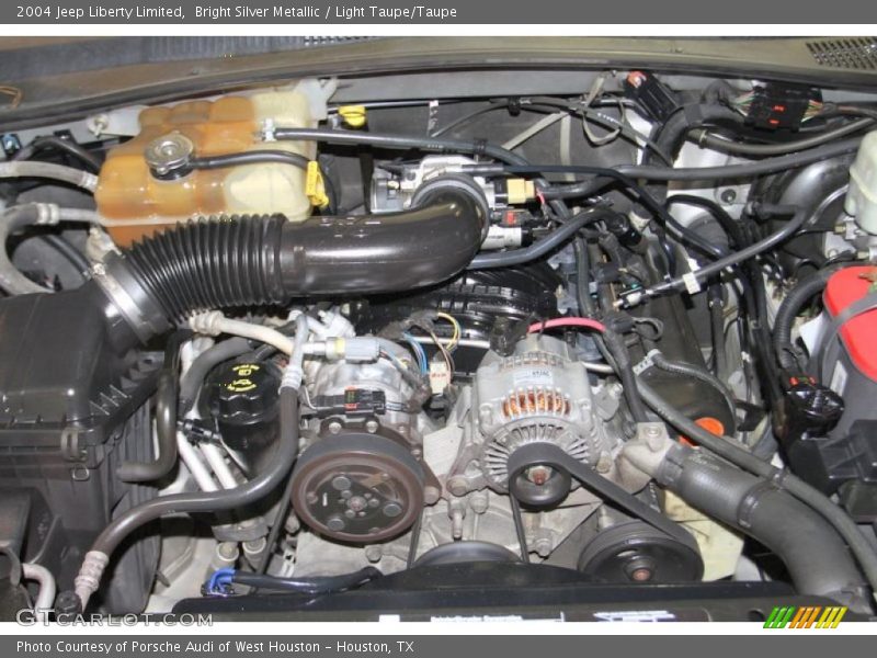 Bright Silver Metallic / Light Taupe/Taupe 2004 Jeep Liberty Limited