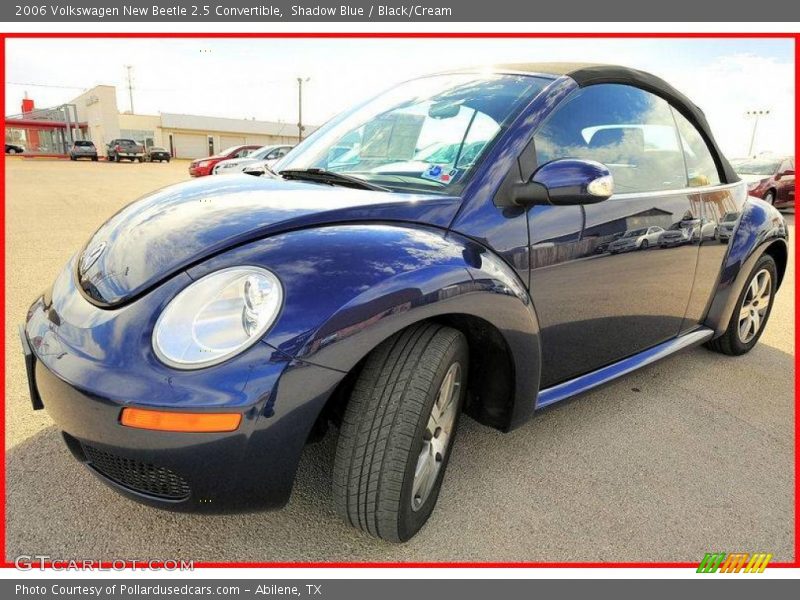 Shadow Blue / Black/Cream 2006 Volkswagen New Beetle 2.5 Convertible