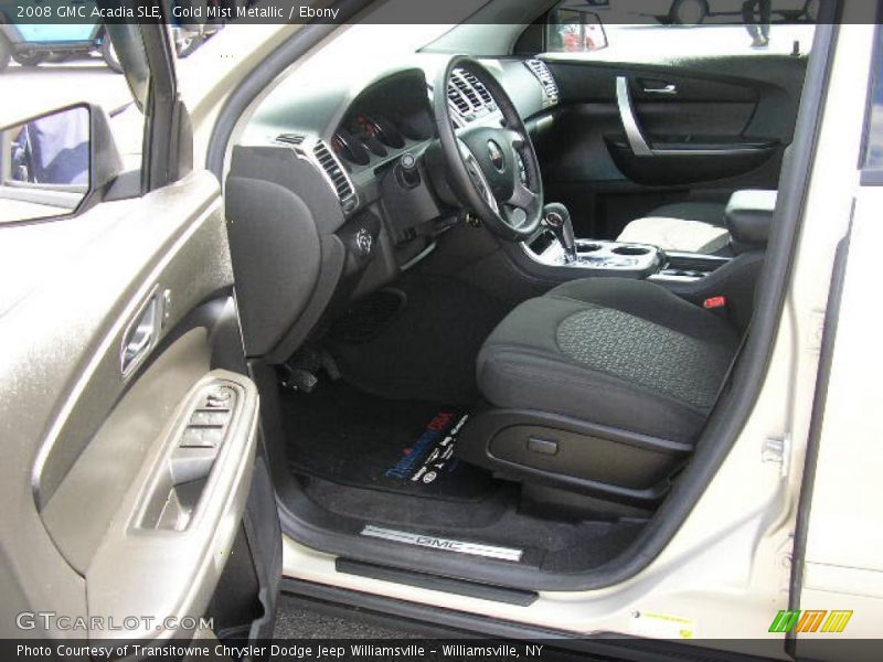 Gold Mist Metallic / Ebony 2008 GMC Acadia SLE