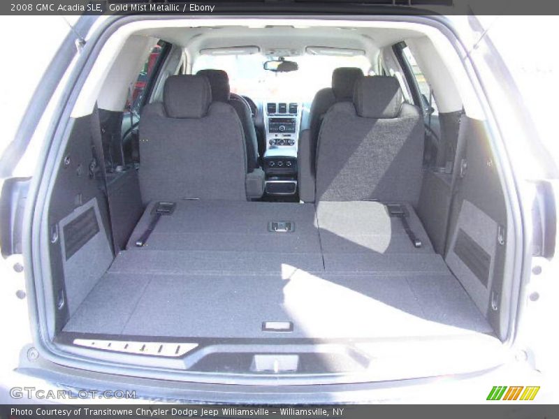 Gold Mist Metallic / Ebony 2008 GMC Acadia SLE