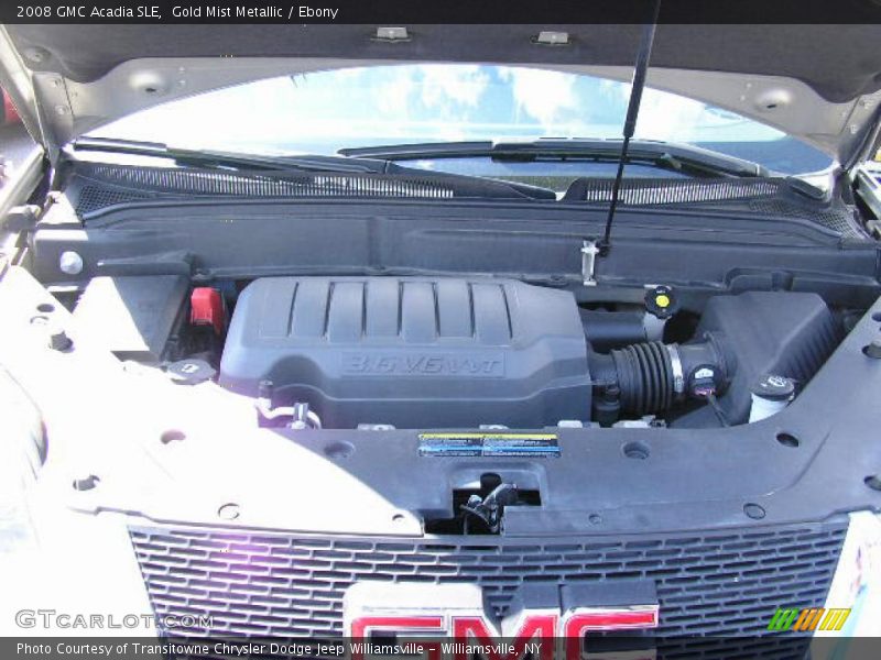 Gold Mist Metallic / Ebony 2008 GMC Acadia SLE