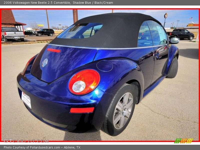 Shadow Blue / Black/Cream 2006 Volkswagen New Beetle 2.5 Convertible