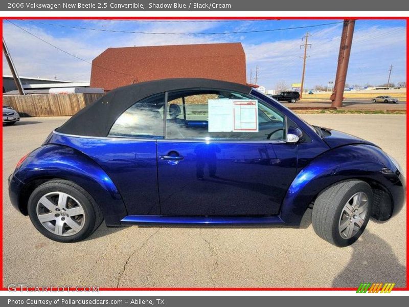Shadow Blue / Black/Cream 2006 Volkswagen New Beetle 2.5 Convertible