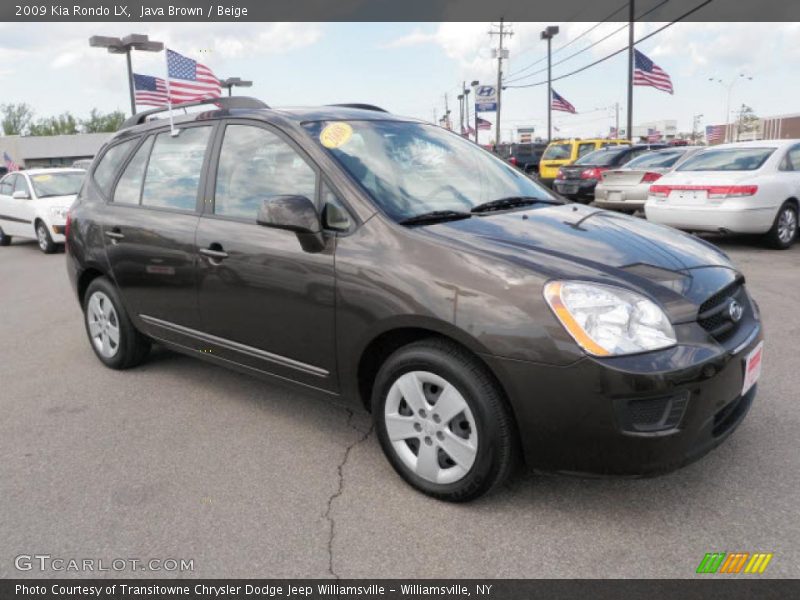 Java Brown / Beige 2009 Kia Rondo LX