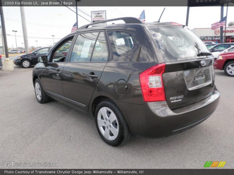 Java Brown / Beige 2009 Kia Rondo LX