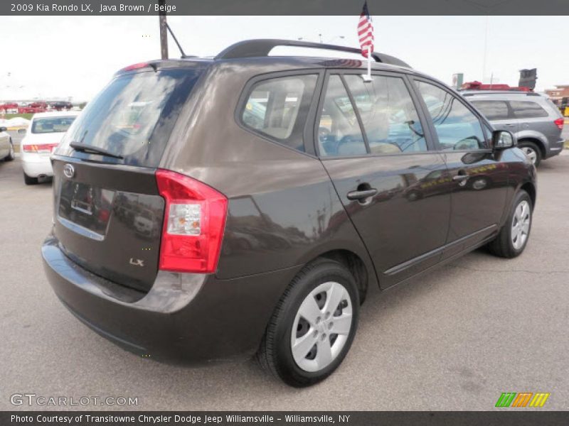 Java Brown / Beige 2009 Kia Rondo LX