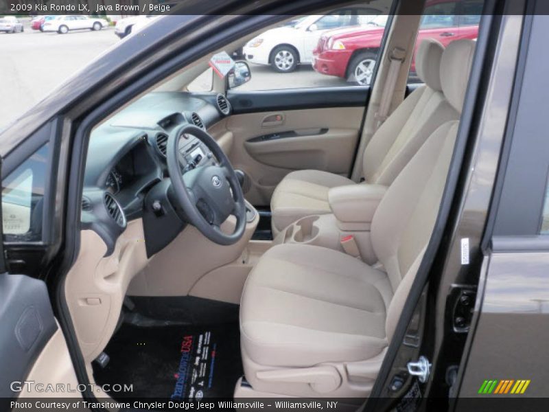Java Brown / Beige 2009 Kia Rondo LX