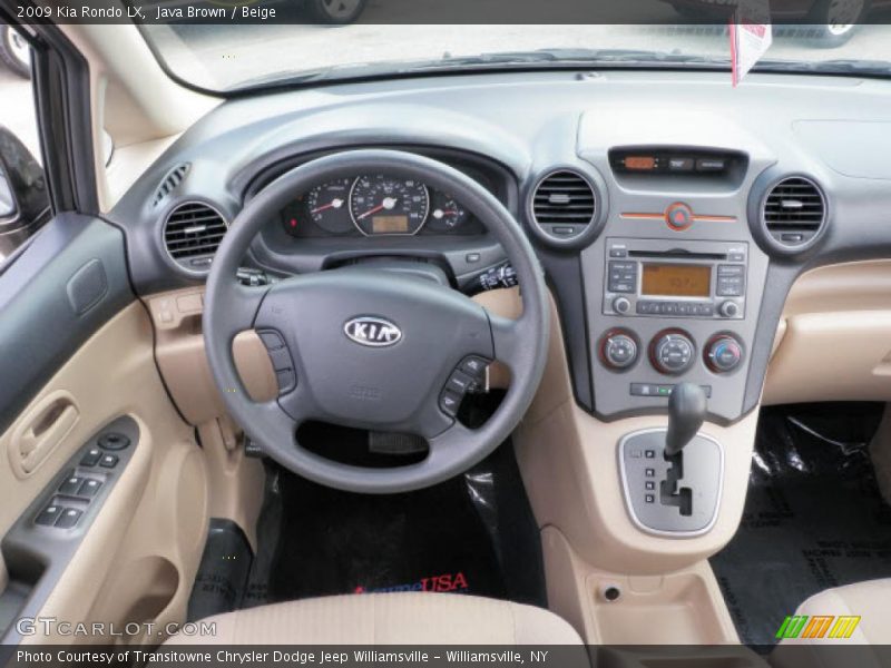Java Brown / Beige 2009 Kia Rondo LX