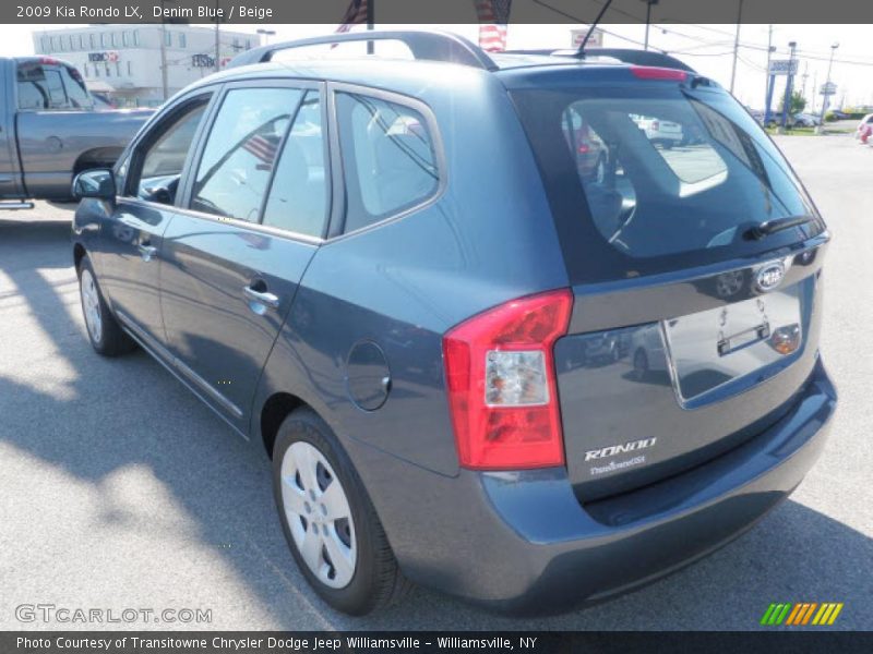 Denim Blue / Beige 2009 Kia Rondo LX