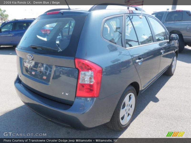 Denim Blue / Beige 2009 Kia Rondo LX