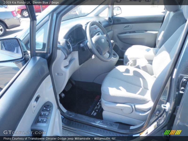 Denim Blue / Beige 2009 Kia Rondo LX