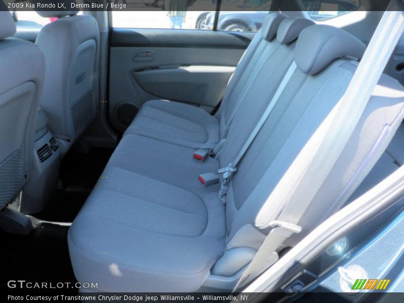 Denim Blue / Beige 2009 Kia Rondo LX