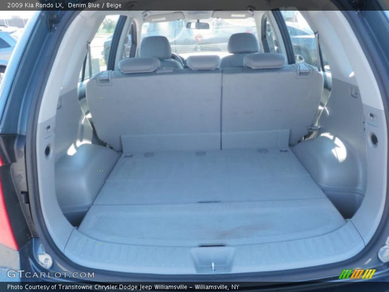 Denim Blue / Beige 2009 Kia Rondo LX