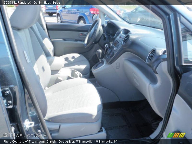 Denim Blue / Beige 2009 Kia Rondo LX