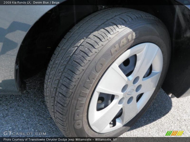 Denim Blue / Beige 2009 Kia Rondo LX