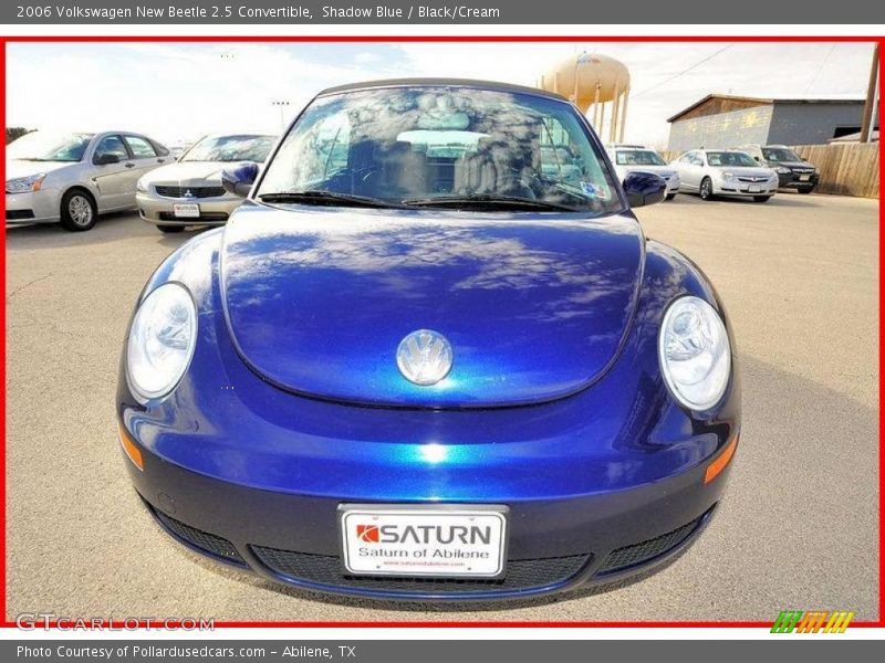 Shadow Blue / Black/Cream 2006 Volkswagen New Beetle 2.5 Convertible