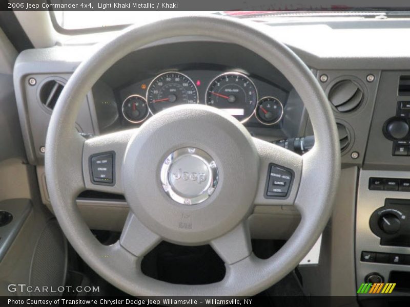 Light Khaki Metallic / Khaki 2006 Jeep Commander 4x4