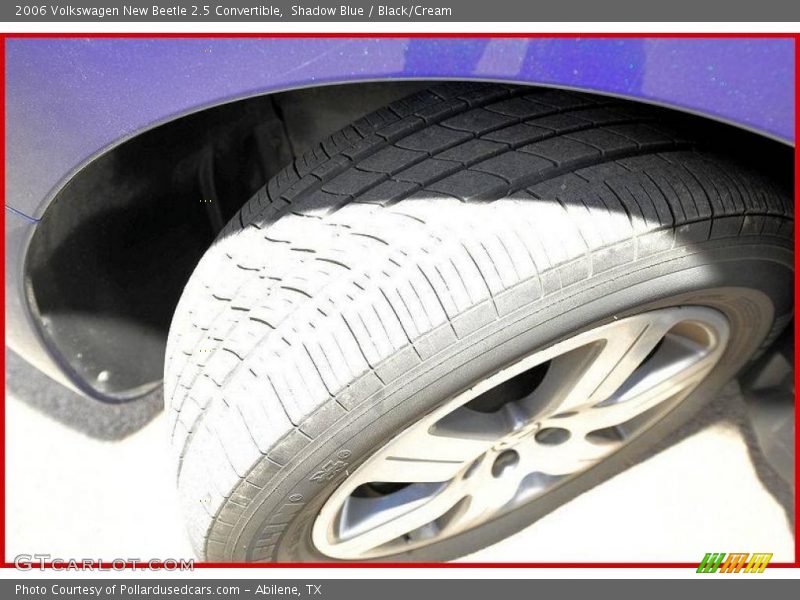 Shadow Blue / Black/Cream 2006 Volkswagen New Beetle 2.5 Convertible