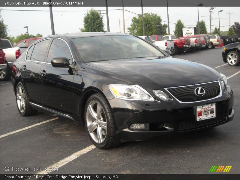 Black Onyx / Cashmere 2006 Lexus GS 430