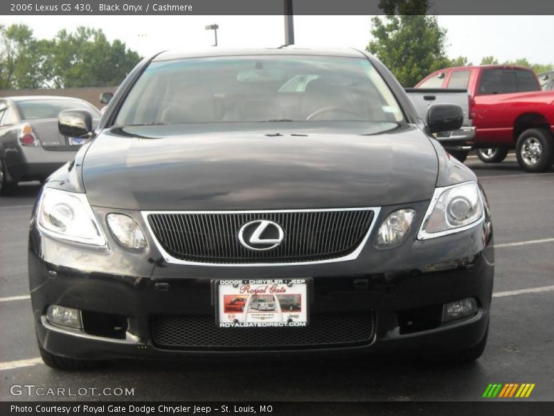Black Onyx / Cashmere 2006 Lexus GS 430