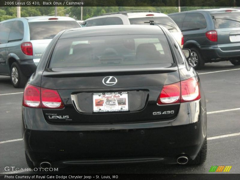 Black Onyx / Cashmere 2006 Lexus GS 430