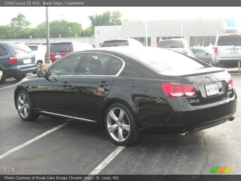 Black Onyx / Cashmere 2006 Lexus GS 430