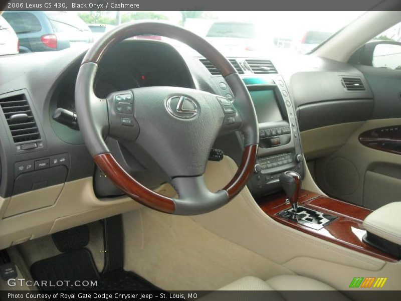 Black Onyx / Cashmere 2006 Lexus GS 430