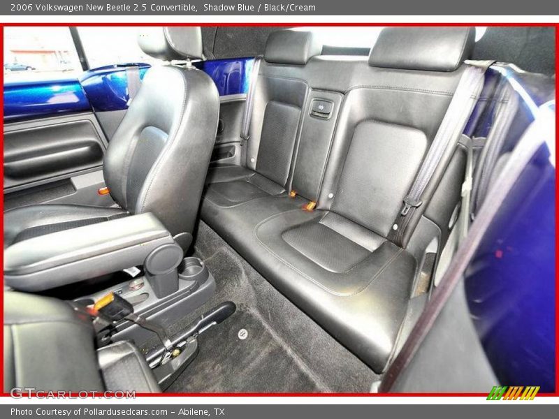 Shadow Blue / Black/Cream 2006 Volkswagen New Beetle 2.5 Convertible