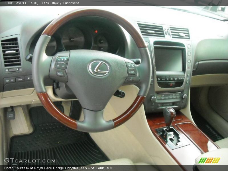 Black Onyx / Cashmere 2006 Lexus GS 430