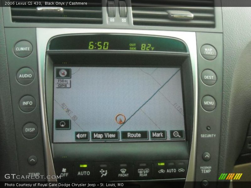 Black Onyx / Cashmere 2006 Lexus GS 430