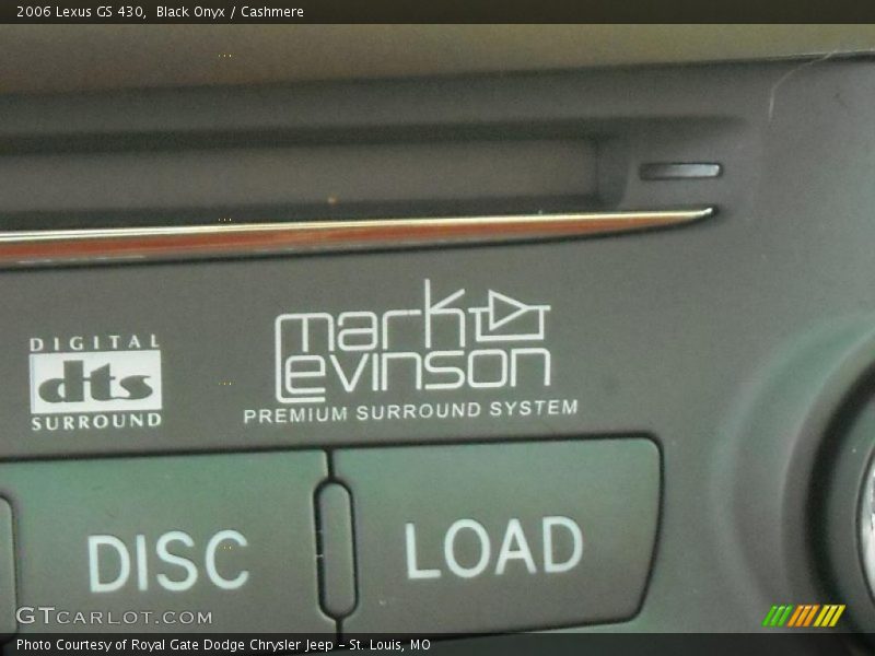 Black Onyx / Cashmere 2006 Lexus GS 430