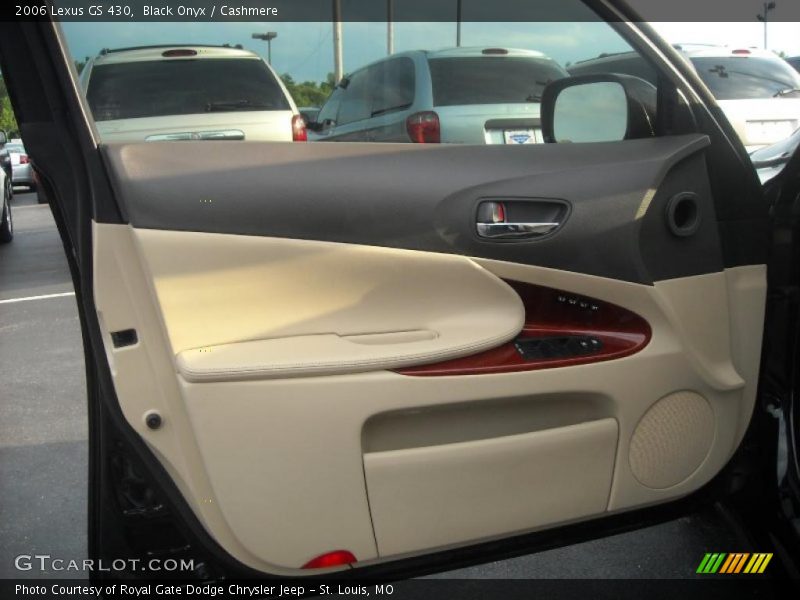 Black Onyx / Cashmere 2006 Lexus GS 430