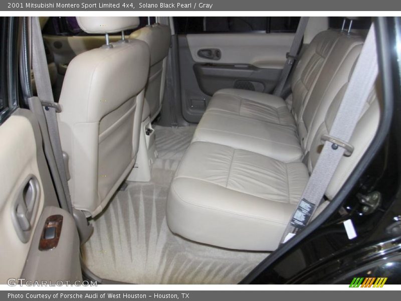 Solano Black Pearl / Gray 2001 Mitsubishi Montero Sport Limited 4x4