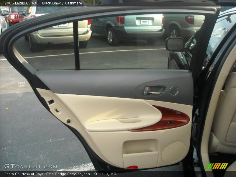 Black Onyx / Cashmere 2006 Lexus GS 430