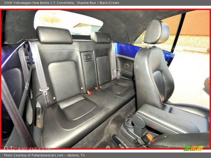 Shadow Blue / Black/Cream 2006 Volkswagen New Beetle 2.5 Convertible