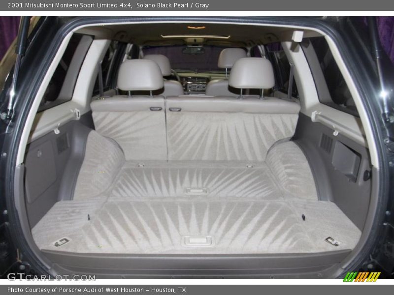 Solano Black Pearl / Gray 2001 Mitsubishi Montero Sport Limited 4x4