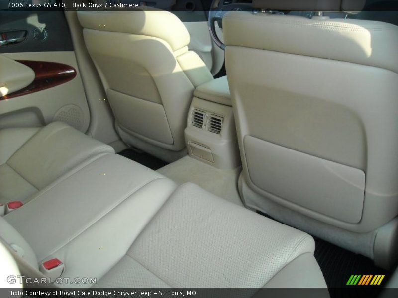 Black Onyx / Cashmere 2006 Lexus GS 430