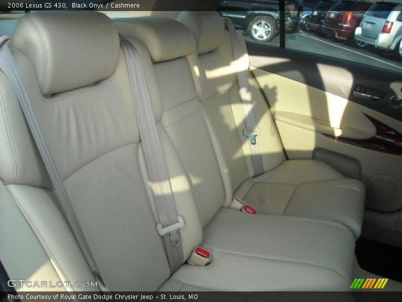 Black Onyx / Cashmere 2006 Lexus GS 430