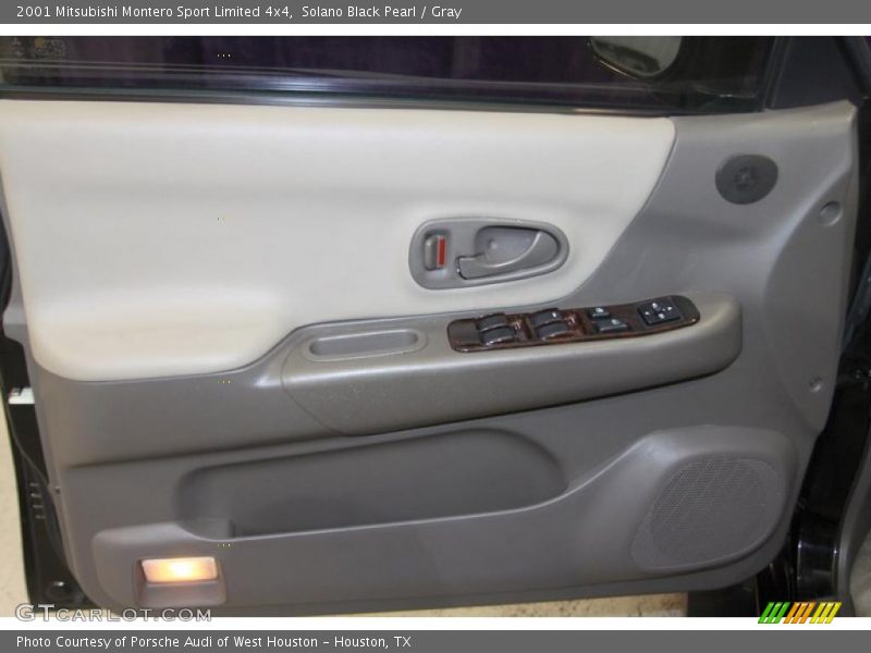 Solano Black Pearl / Gray 2001 Mitsubishi Montero Sport Limited 4x4