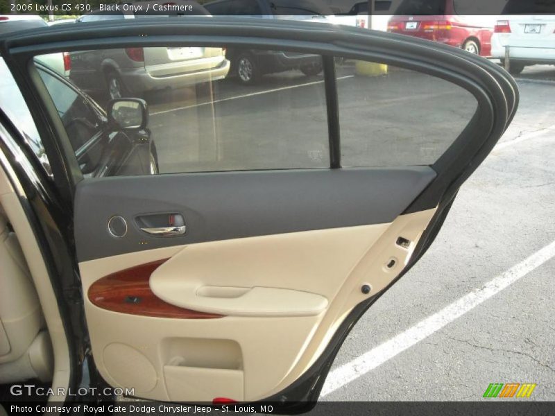 Black Onyx / Cashmere 2006 Lexus GS 430