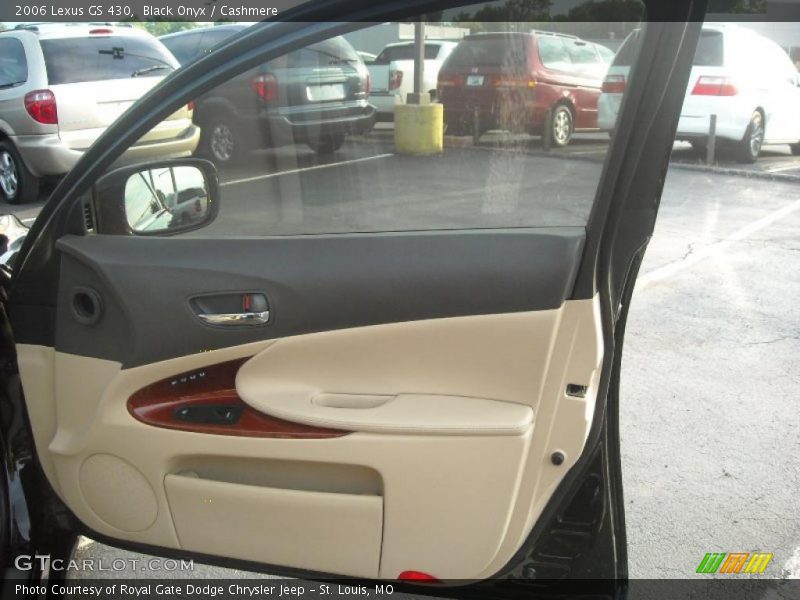 Black Onyx / Cashmere 2006 Lexus GS 430