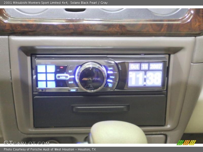 Solano Black Pearl / Gray 2001 Mitsubishi Montero Sport Limited 4x4