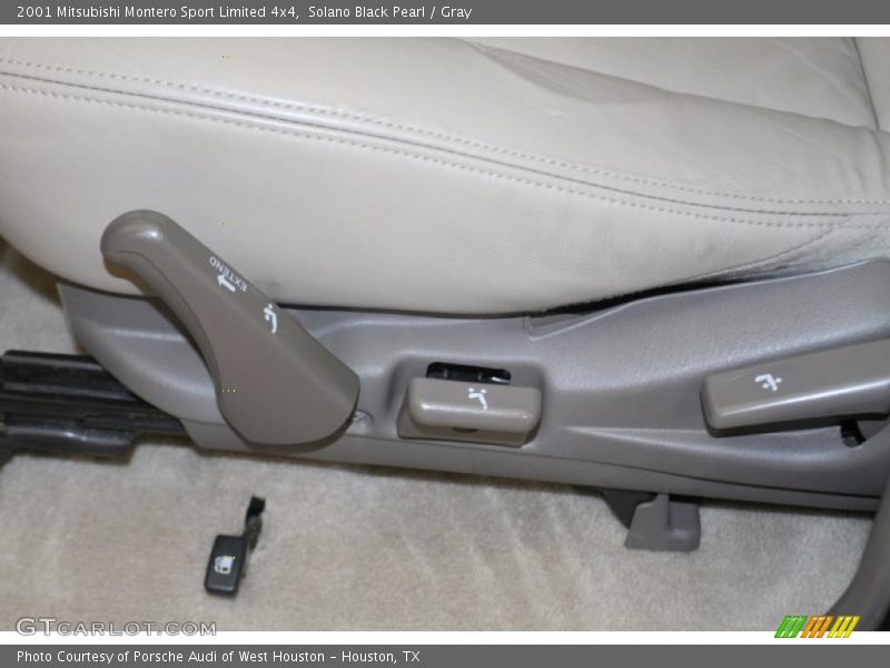 Solano Black Pearl / Gray 2001 Mitsubishi Montero Sport Limited 4x4