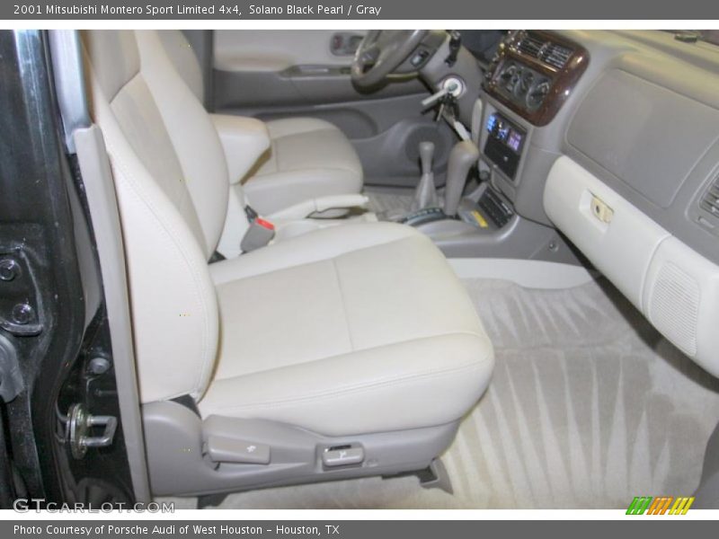 Solano Black Pearl / Gray 2001 Mitsubishi Montero Sport Limited 4x4