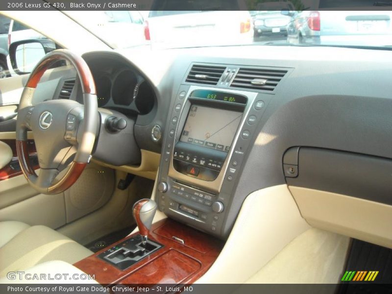 Black Onyx / Cashmere 2006 Lexus GS 430
