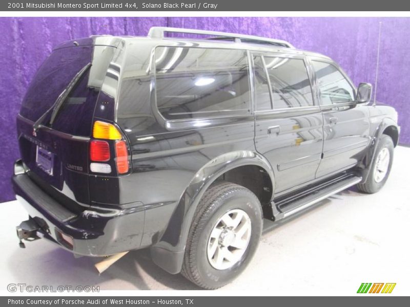 Solano Black Pearl / Gray 2001 Mitsubishi Montero Sport Limited 4x4