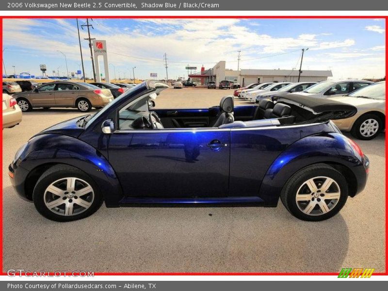 Shadow Blue / Black/Cream 2006 Volkswagen New Beetle 2.5 Convertible