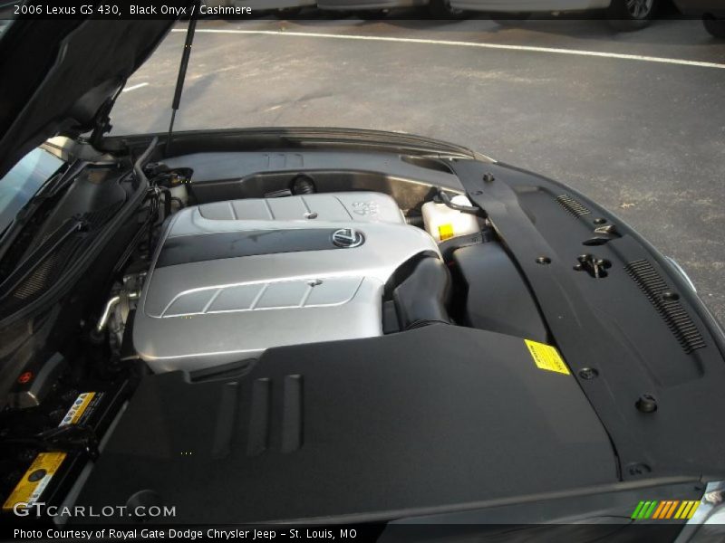 Black Onyx / Cashmere 2006 Lexus GS 430